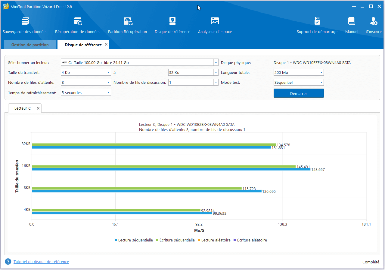 Disque de référence
