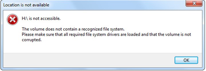 As if not recognizing. Is not available. не удается опознать присутствующую на томе файловую систему. error not accessible. the clipboard does not contain equation data.