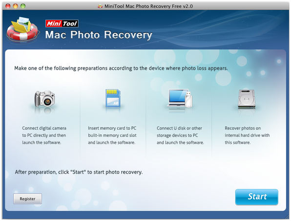 recover lost photos on mac in minitool photo recovery