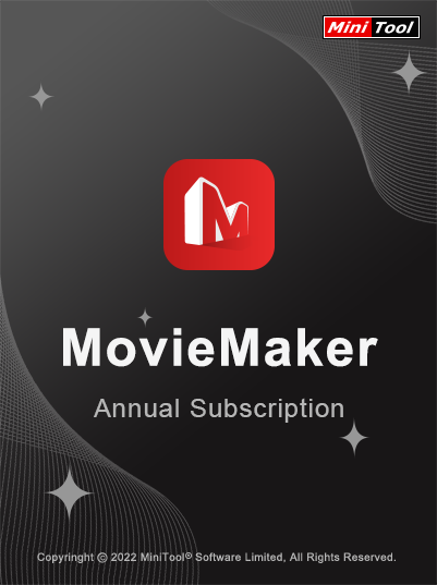 MiniTool MovieMaker - Annual Subscription
