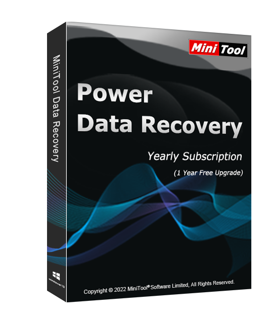 MiniTool Power Data Recovery Yearly Subscription