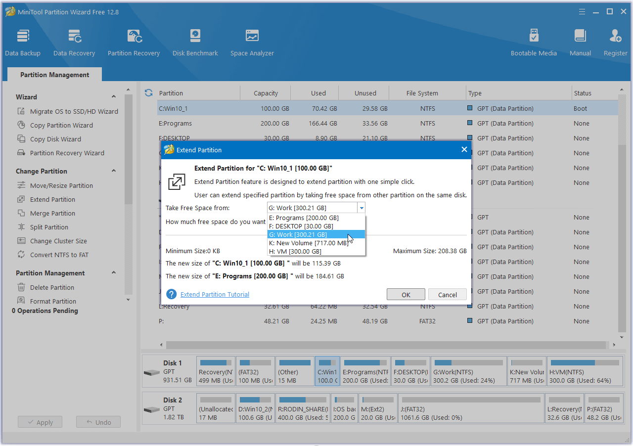 minitool partition wizard 11 with crack downlaod