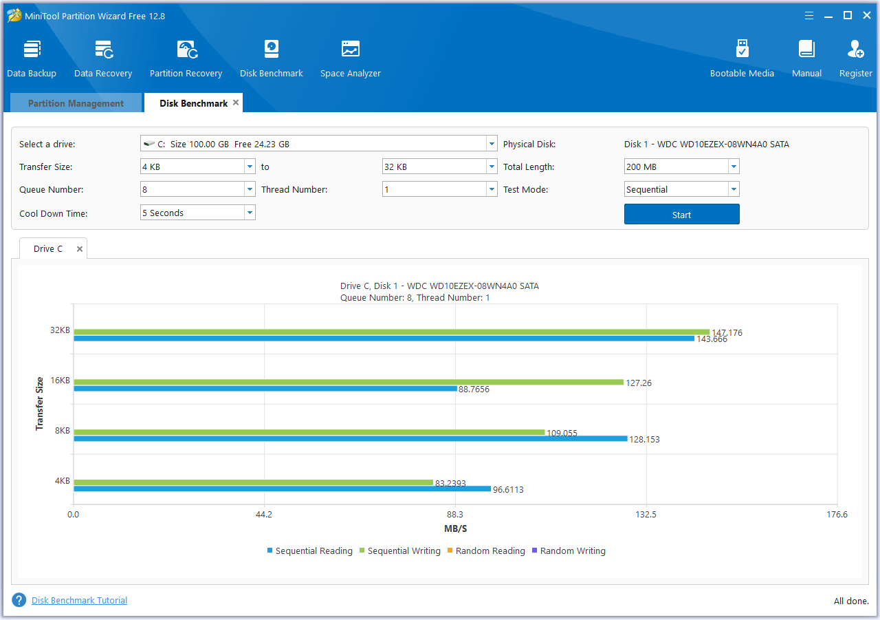 Disk Benchmark