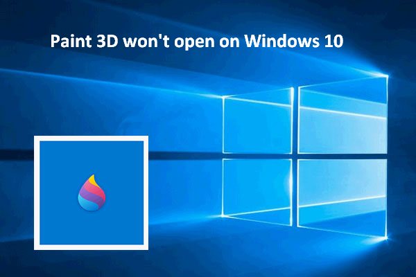 [SOLVED] How To Fix Windows 10 Paint 3D Not Working