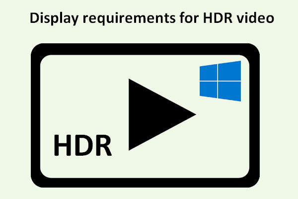 Do You Know The Display Requirements For HDR Video On Win10