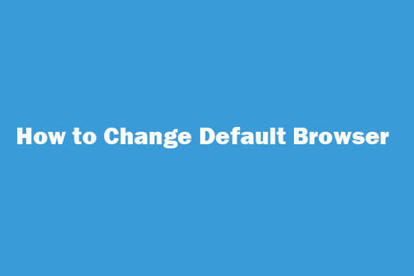 How to Change/Make (Chrome) Default Browser Windows 10/8/7