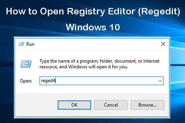 How to Open Registry Editor (Regedit) Windows 10 (5 Ways)