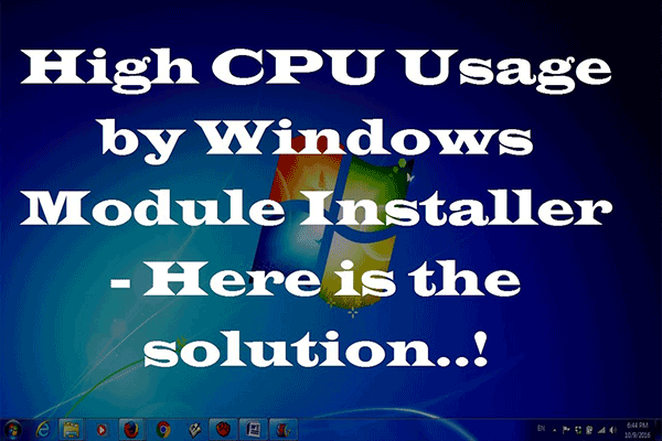 What Is State Repository Service & How to Fix Its High CPU Usage - MiniTool