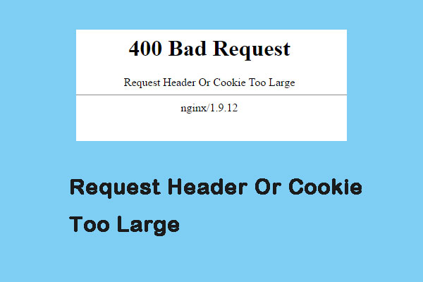 How to Fix the “Request Header Or Cookie Too Large” Issue