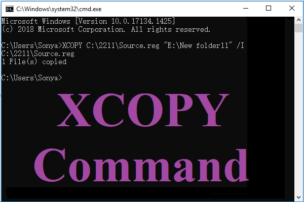 Batch xcopy on sale