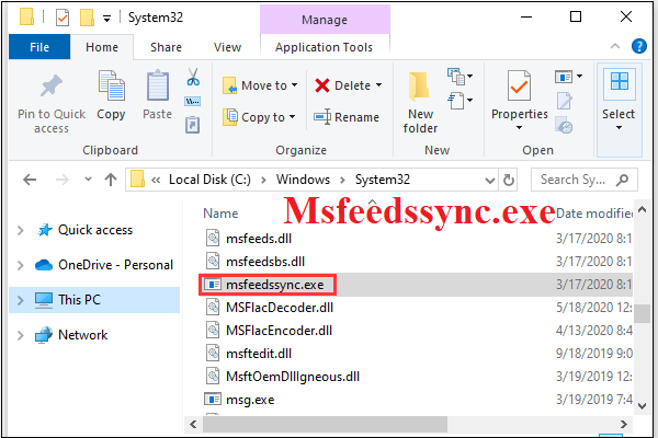 Msfeedssync.exe