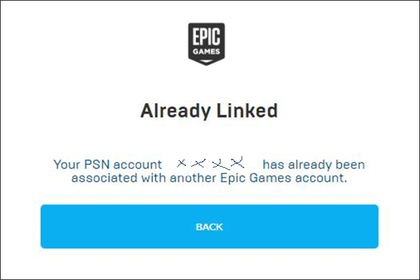 Fixed! PSN Already Been Associated with Another Epic Games