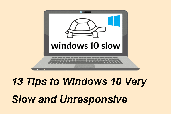 13 conseils pour Windows 10/11 est très lent et non réactif