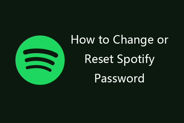 [Solved] How to Change or Reset Spotify Password