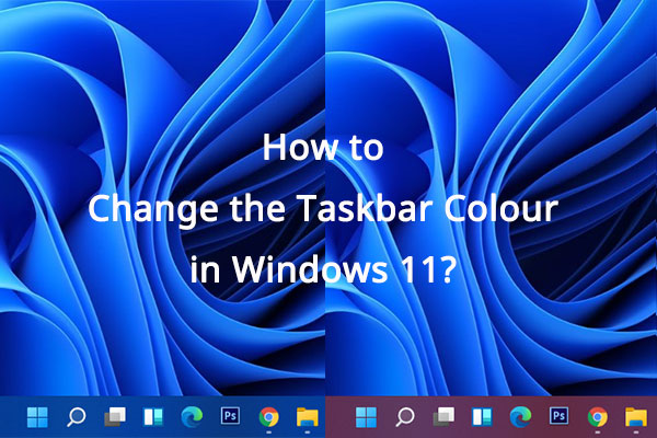 How to Change the Taskbar Colour in Windows 11?