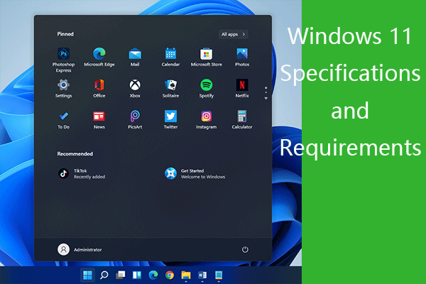 Windows 11 Specifications, System Requirements, Features