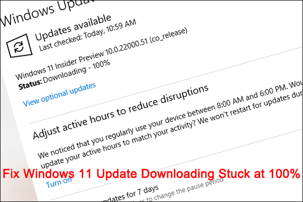 [SOLUTION] Windows 11 Update Downloading Stuck at 100%