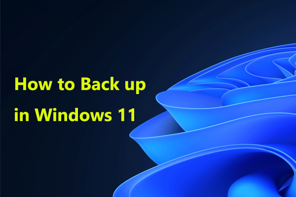 How to Back up Windows 11 (Focuses on Files & System)?