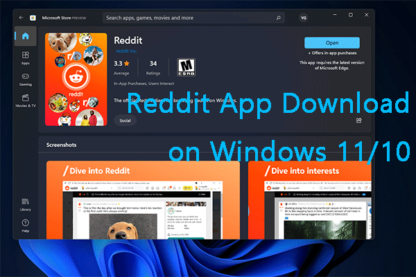 Download and Install the Reddit App on Windows 10/11 - MiniTool
