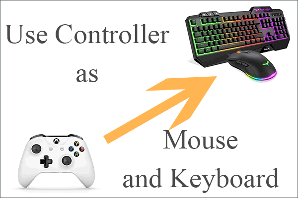 [3 Ways] How to Use Controller as Mouse and Keyboard?