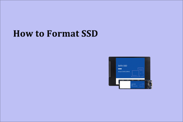 3 modi diversi per formattare liberamente SSD senza danni a SSD