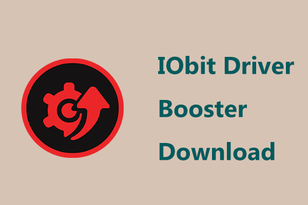 IObit Driver Booster Download for PC & Install to Update Drivers - MiniTool