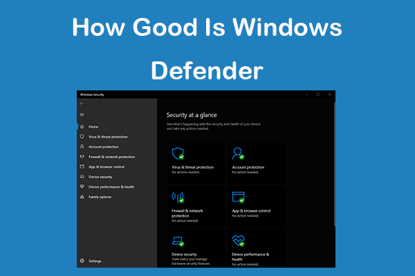How Good Is Windows Defender for PC Protection?