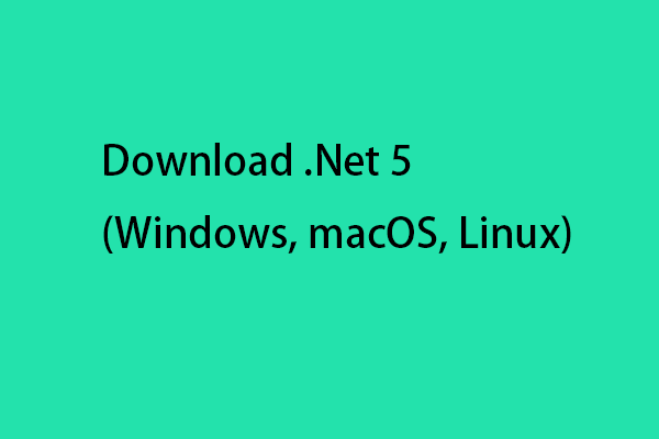 What Is .NET Core 5 & Download .Net 5 (Windows, macOS, Linux)