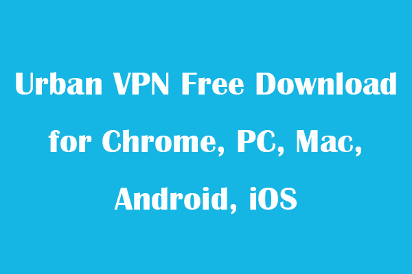 Urban VPN – Apps no Google Play