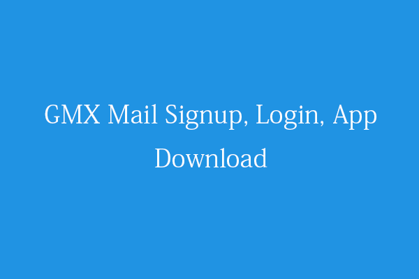 Gmx Login