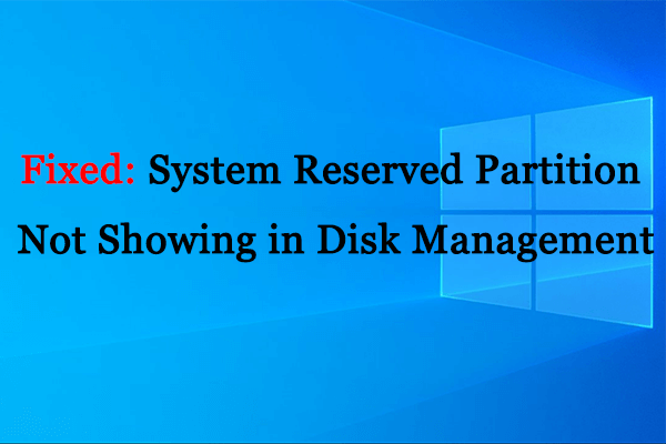 What Is System Partition (System Volume) - A Complete Guide