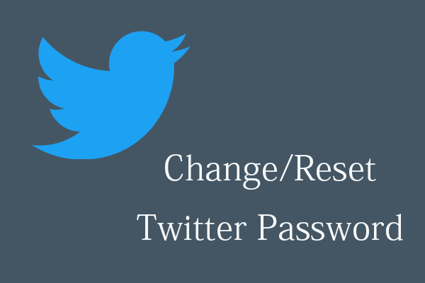 Change/Reset Twitter Password | Recover Twitter Password