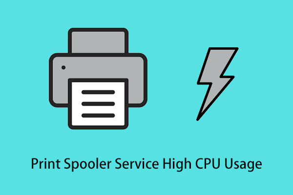 5 Ways to Fix Print Spooler Service High CPU Usage