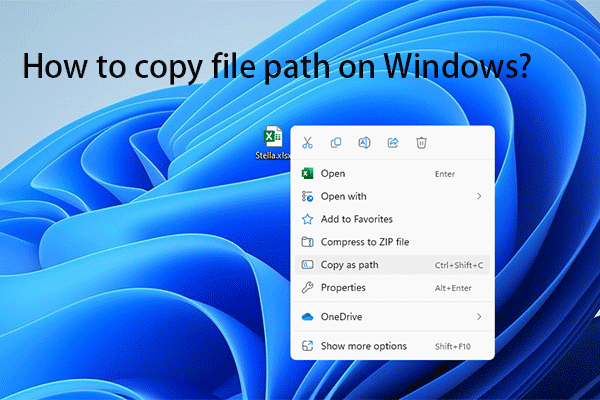 How to Copy File Path on Windows 10/11? [Detailed Steps]
