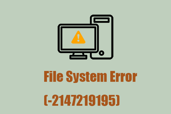 minecraft file system error (- 2015
