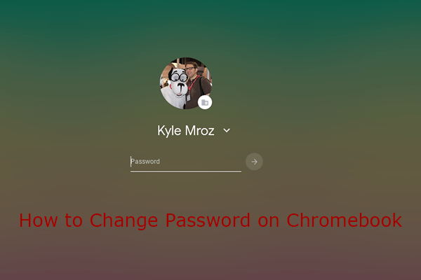 Change Password on Chromebook | Forgot Chromebook Password