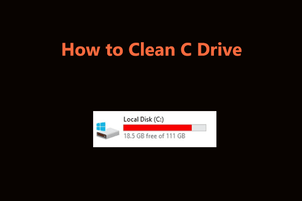 How to Clean C Drive in Windows 11/10 Without Losing Data