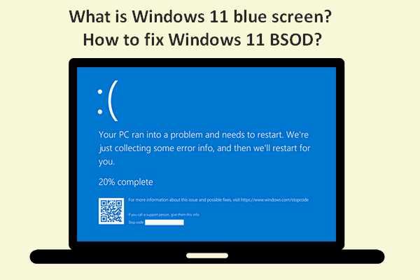 ¿Qué es la pantalla azul de Windows 11? Cómo reparar un error de BSOD en tu PC
