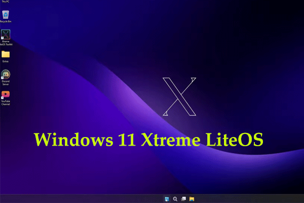Windows 11 Xtreme LiteOS ISO Download & Install for Low-End PCs