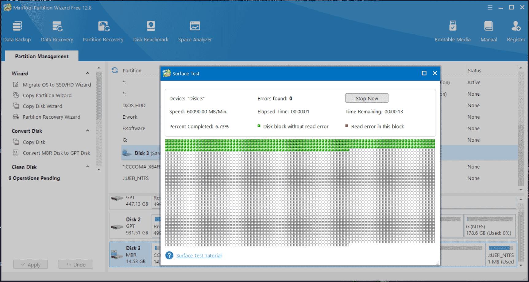 Check bad blocks sd card repair bad sectors protect data