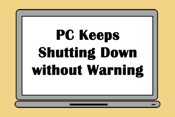 What Happened When Your Computer Keeps Shutting Down By Itself