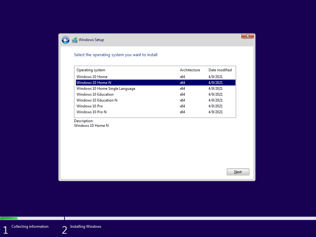 Windows 10 Home N VS Home & Home N ISO Download/Install