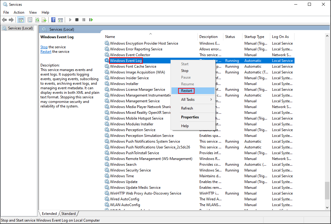 Fix Event Viewer Not Working in Windows Five Solutions