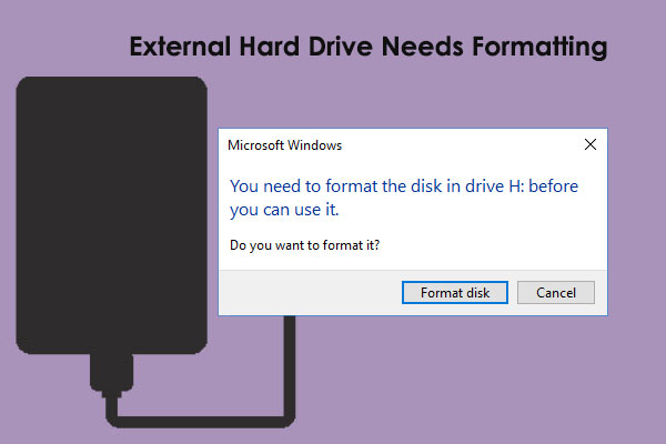 Fixed: You Need to Format the Disk Before You Can Use It