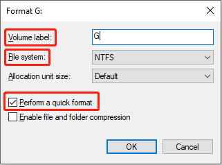 format a RAW disk