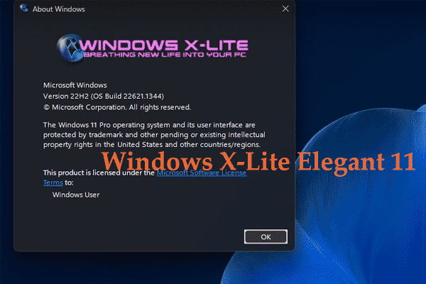 How to Download Windows 11 X-Lite and Install It on Low-End PCs - MiniTool