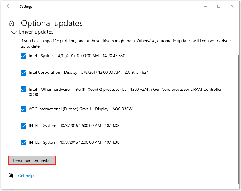 Panduan untuk Memperbaiki Kode Kesalahan Berhenti BSOD 0x00000101 9 klik Unduh dan instal