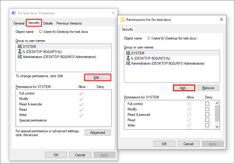Tidak dapat menghapus file dari hard drive eksternal 3 menambahkan pengguna