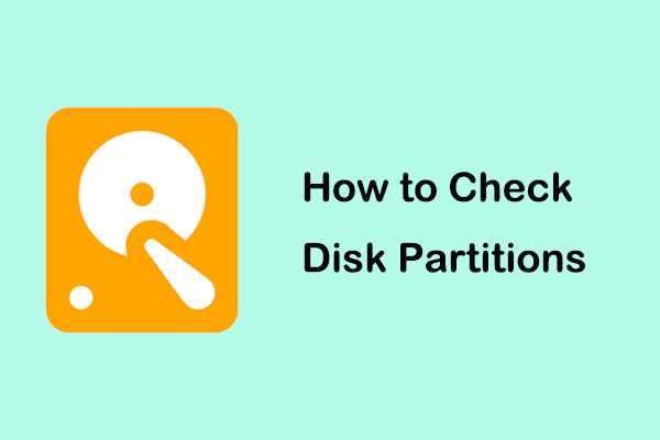How to Check Disk Partitions & How to Recover Lost Partitions