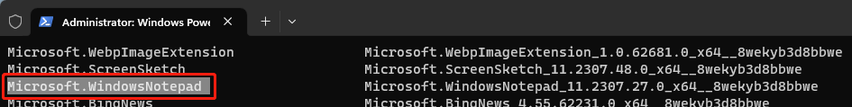 Hapus Aplikasi Pra-Instal di Win 11: Sederhanakan Pengalaman Anda 15 temukan nama aplikasinya